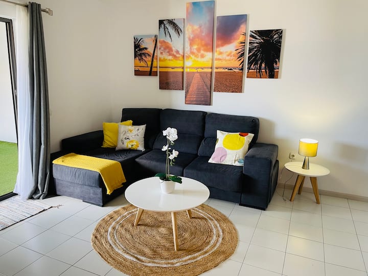 Beautiful Apartment With Pool Close To The Beach - Aéroport Arrecife (ACE)
