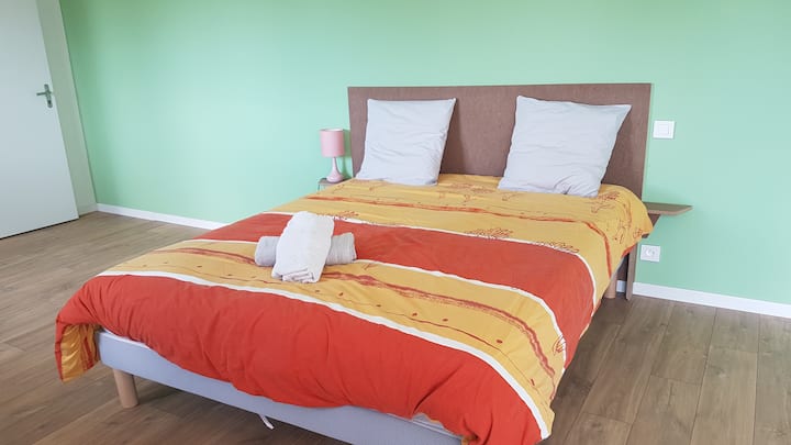 spálňa 1 s klimatizáciou v ústach