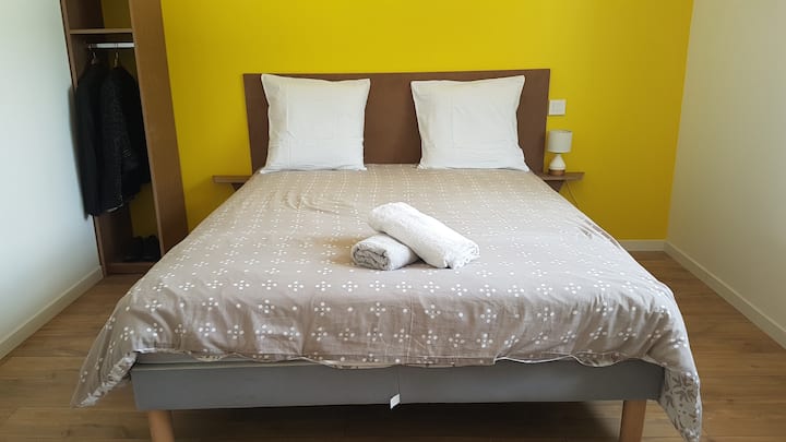 spálňa 4  s klimatizáciou v ústach