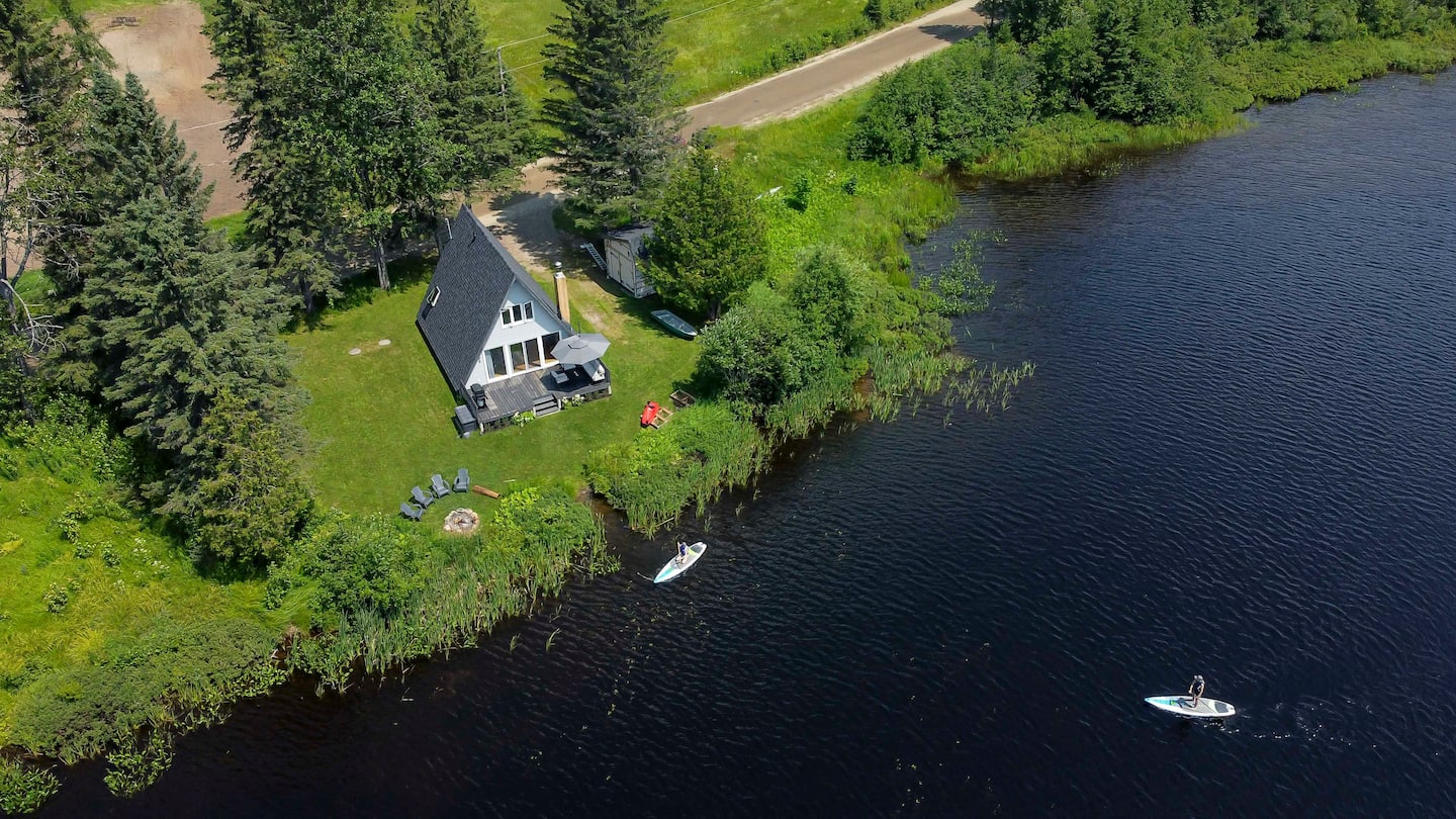 Chalet  Nature et paix au bord de l'eau 