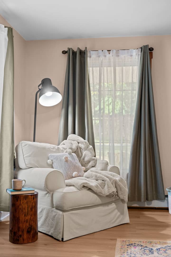 Priestor spálne na prízemí