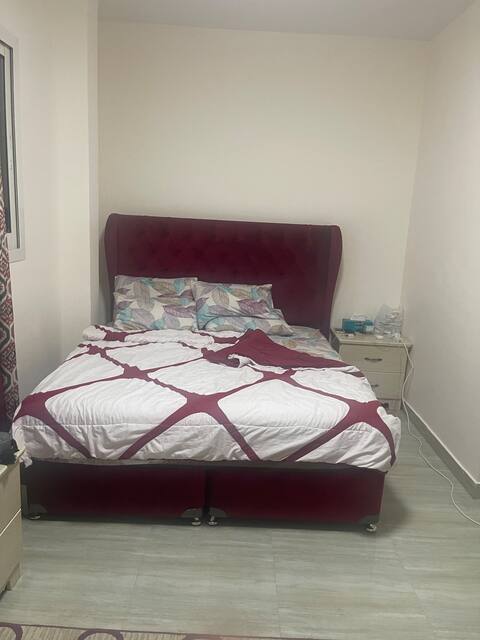Cozy Sea view large 1 BHK  Ajman corniche