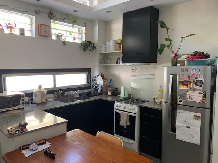 Duplex loft apartment with patio and grill in Chacarita