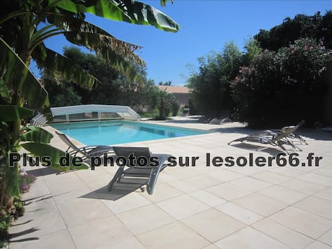 Kumquat: large pool to share, 4 cottages