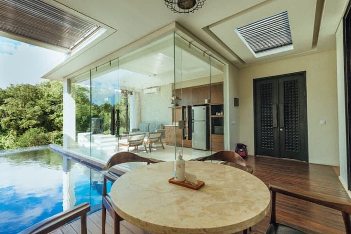 Green Infinity Private Pool Villas 3bedroom - Jimbaran