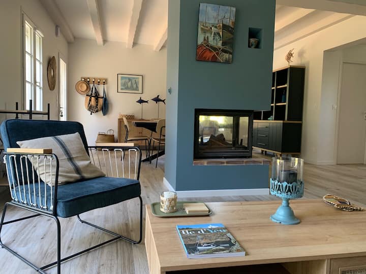 Maison Rénovée Au Calme Avec Emplacement Idéal - L'Île-d'Yeu