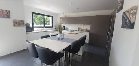 Maison contemporaine idéale pour jeux olympiques