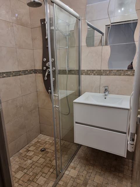 Beautiful apartment with a small private garden