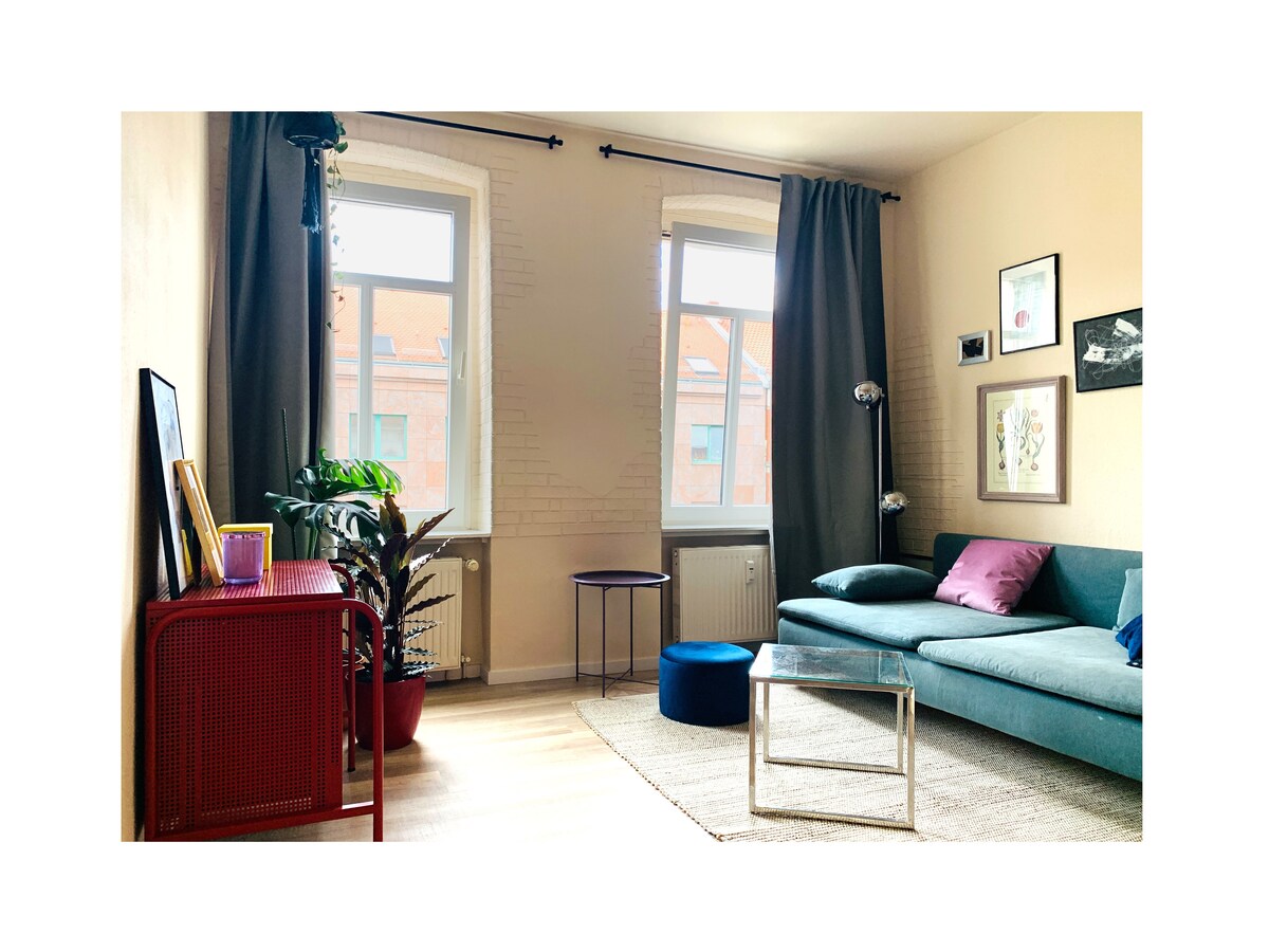 Leistungsstarkes Airbnb: Cozy city apartment in Gohlis in Gohlis Süd