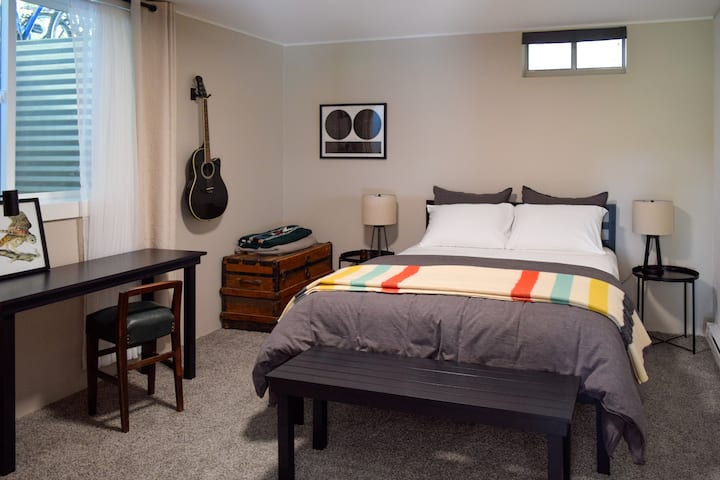 lower level bedroom