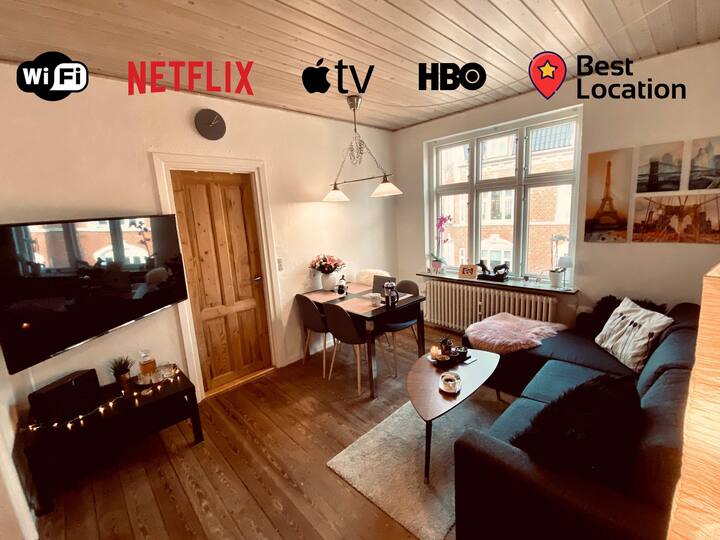 Frederiksbjell apartment Århus C. Sunny patio Condominiums for Rent