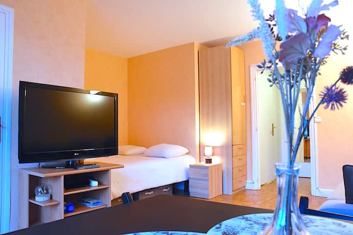 Charmant Studio - Terasse - Parking - 3 Pers - Paris