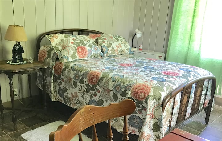 Bedroom two with double bed