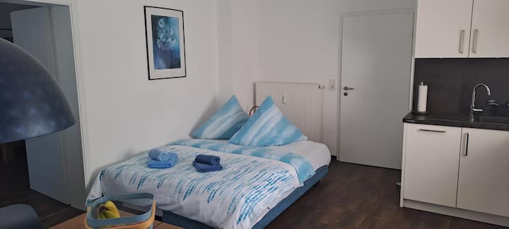 Slaapbank uitgetrokken