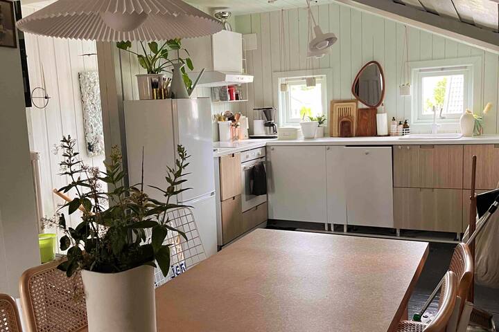 Koselig og nyrenovert loftsleilighet med parkering