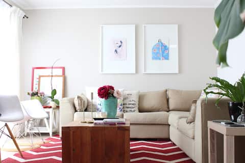 Cheerful Casa Full equipped excellent location.