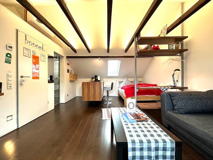 Studio Apartment Gemütlich Und Klimatisiert - Oberhausen