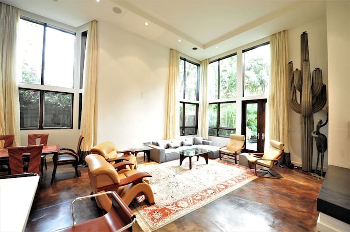 Unique architectural townhome