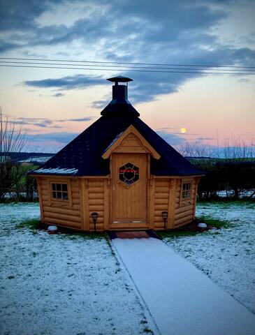 Whitemoss Lodge Eco Pod with Hot Tub