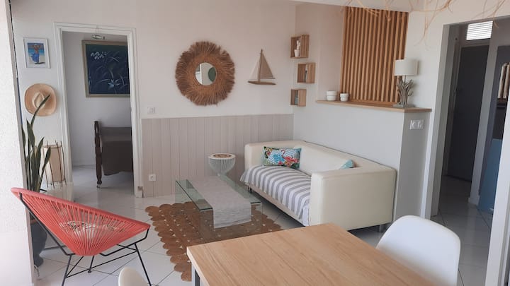 Superbe Appartement Rénové Avec Vue Sur Mer - Valras-Plage