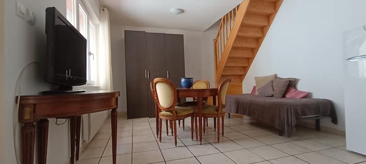 Casa Encantadora, Dos Habitaciones Con Mucha Luz. - Thuir