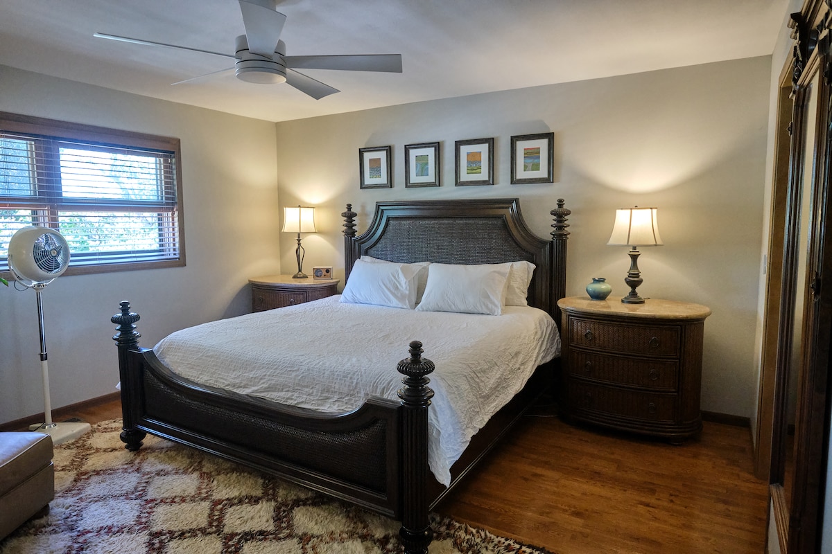 Master Bedroom with King Bed