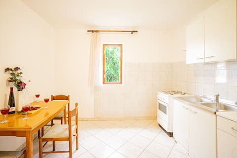 Popular Airbnb listing: Bepic 2 with private beach and boot dock in Metajna
