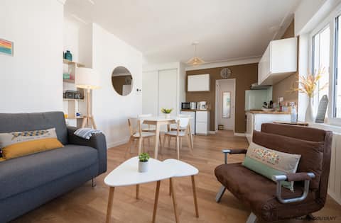 Annonce Airbnb populaire: "Royan Attitude" all comfort, 5 min from Chay beach à Royan