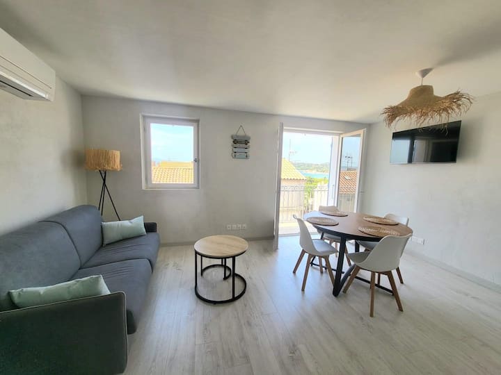 Appart Toit Terrasse Vue Mer 4/6p. Sainte-maxime - Sainte-Maxime