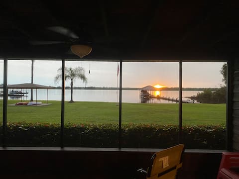 Tranquil Lake Front Home.