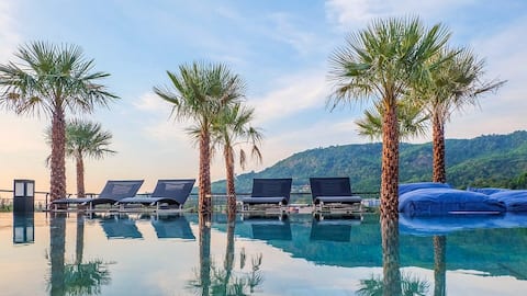 Comfortable private apartments in the resort