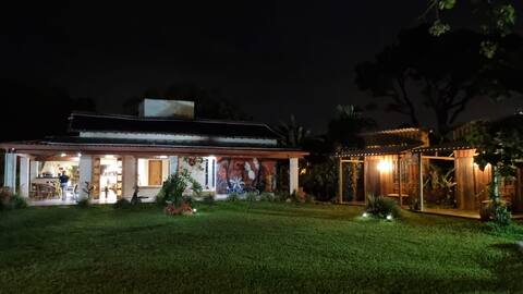 Sustainable House + Chalets - art, leisure, garden