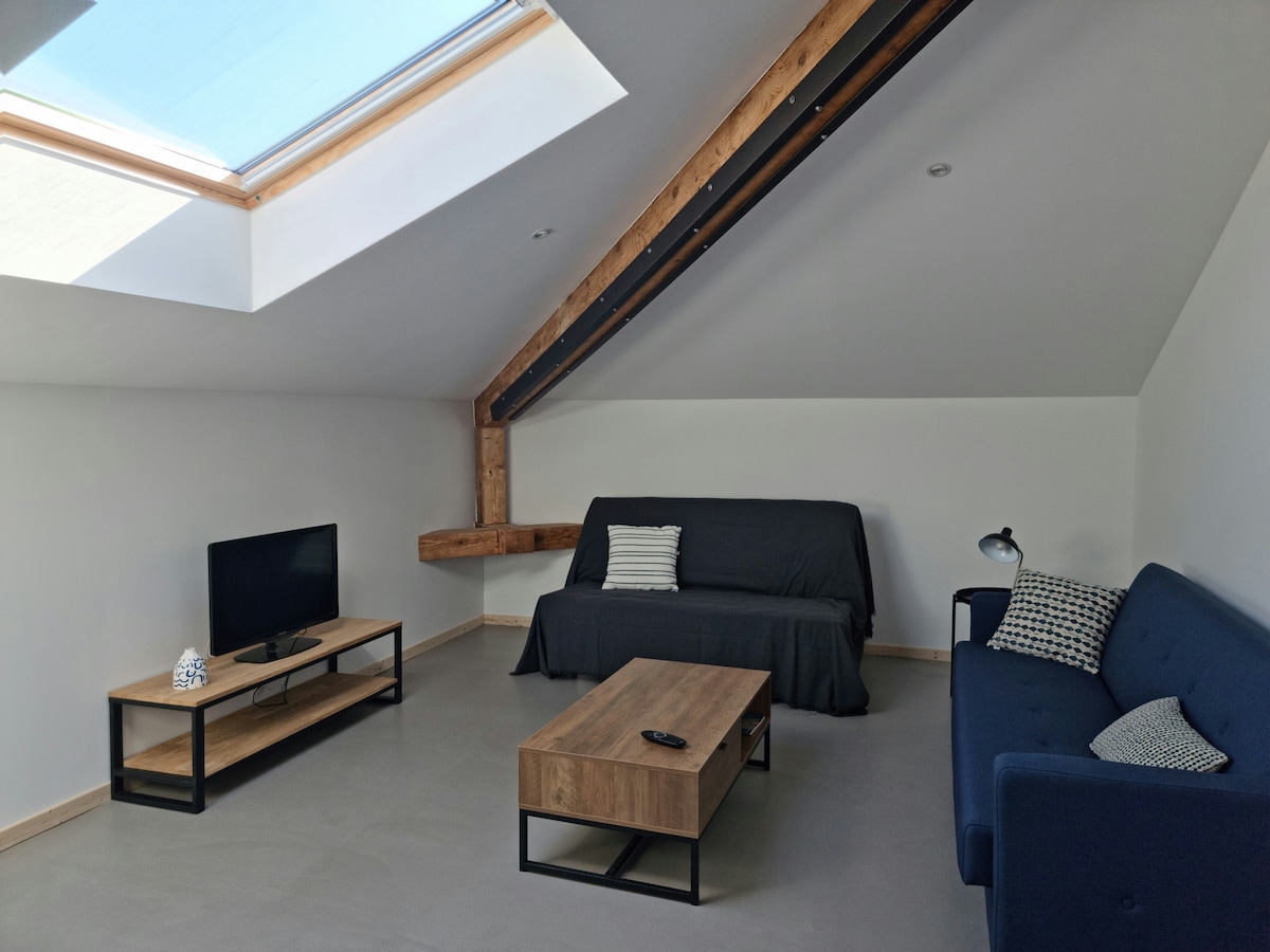 Airbnb performant: New apartment in the city center with garage à Bourg En Bresse