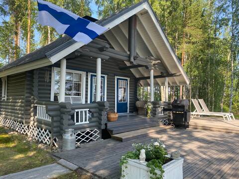 Cottage on the shores of Lake Saimaa🏠❤️