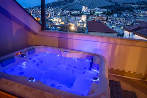 Exclusive Penthouse Old town with sauna & jacuzzi