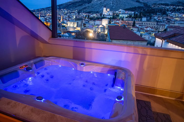 Exclusive Penthouse Old town with sauna & jacuzzi