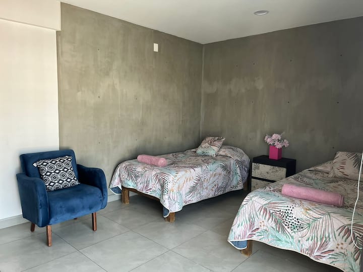 Chumba cha kulala 2 cha mtu mmoja