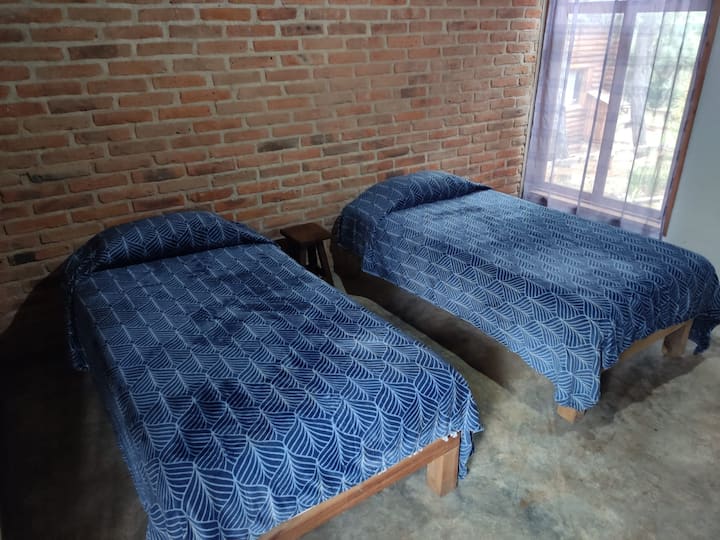 Camera da letto con 2 letti singoli