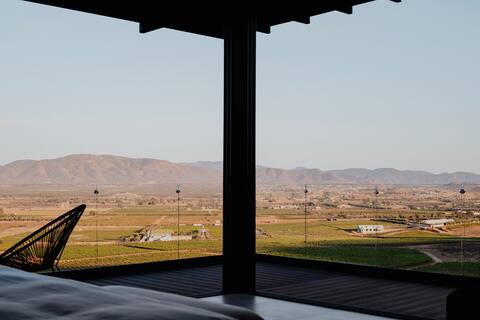 Panoramic Suite 6 with an exclusive Valle View.