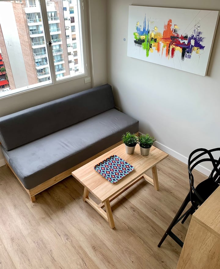 Duplex apartment in Belgrano with river view