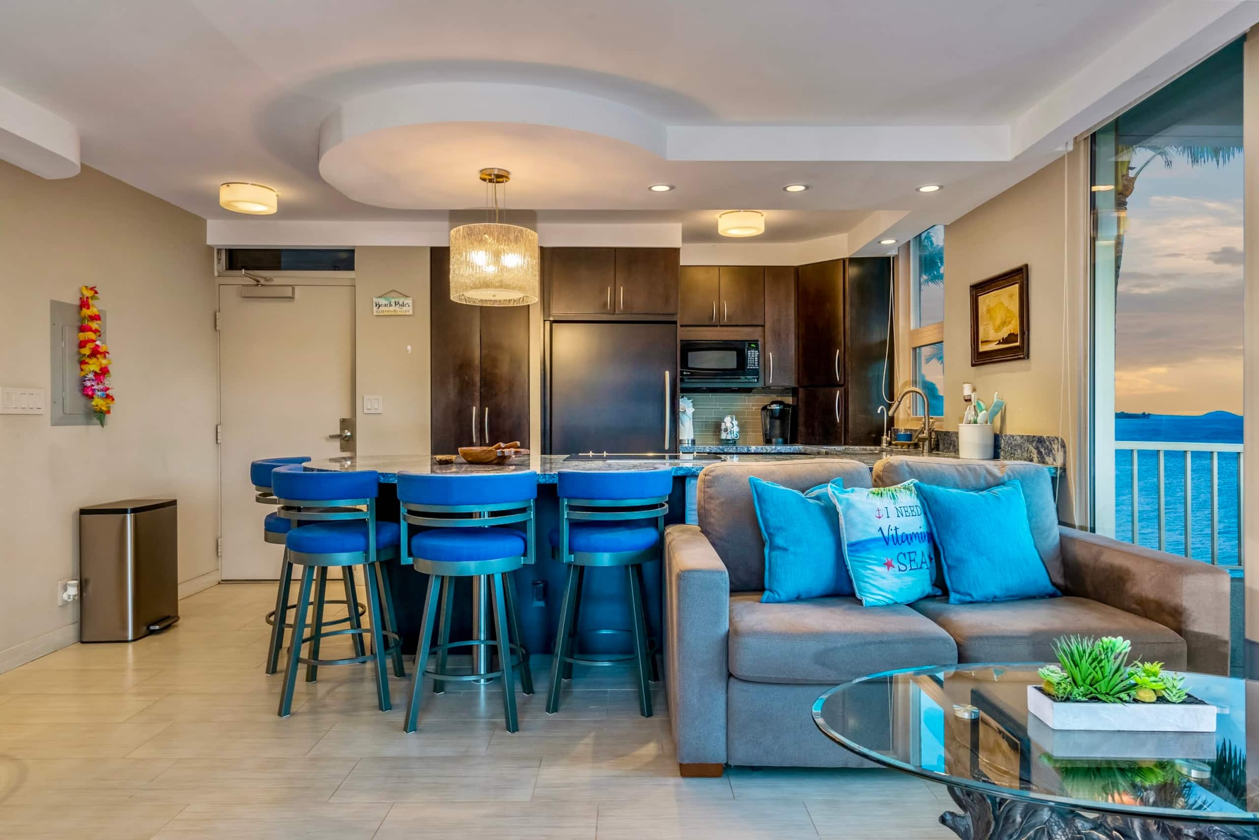Ocean Front With Ocean View! AC, King Bed, 2 Bath! - Image 3