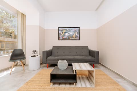 Bright 2BR apartment at Brassbell Zamalek