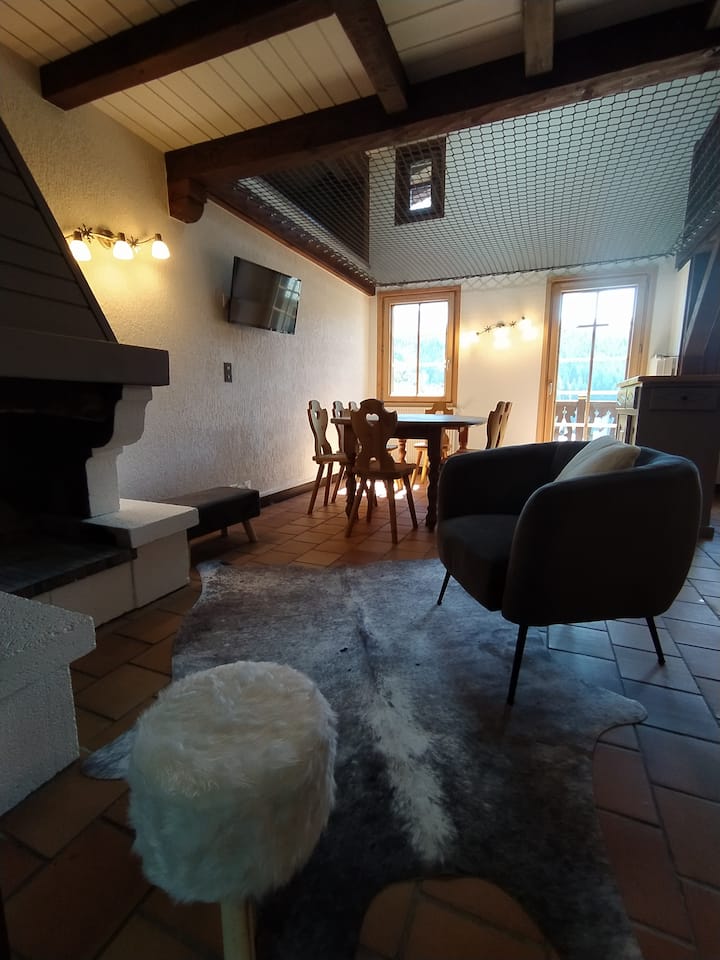 Grand Appartement Duplex 8 Pers, Balcon. - Hauteluce