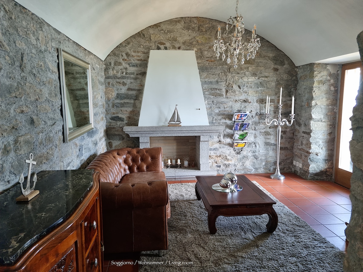 Top Airbnb: Ticino Rustico with panoramic views in a top location in Minusio