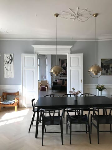 Copenhagen. Cool apartment – great neighborhood!