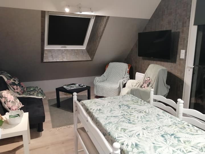 Appartement Cuisine-salon-chambre-sdb,linge Fourni - Plouër-sur-Rance