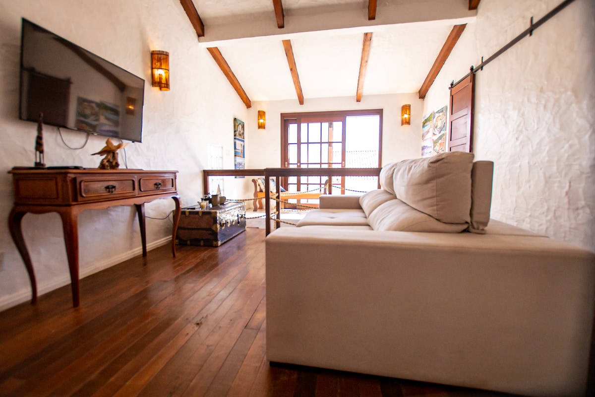 sala de tv no segundo andar