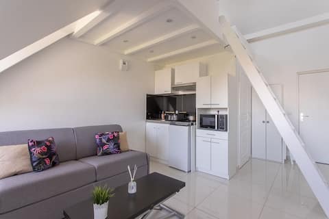 ✨ Studio 2 couchages + parking gratuit + Netflix ✨