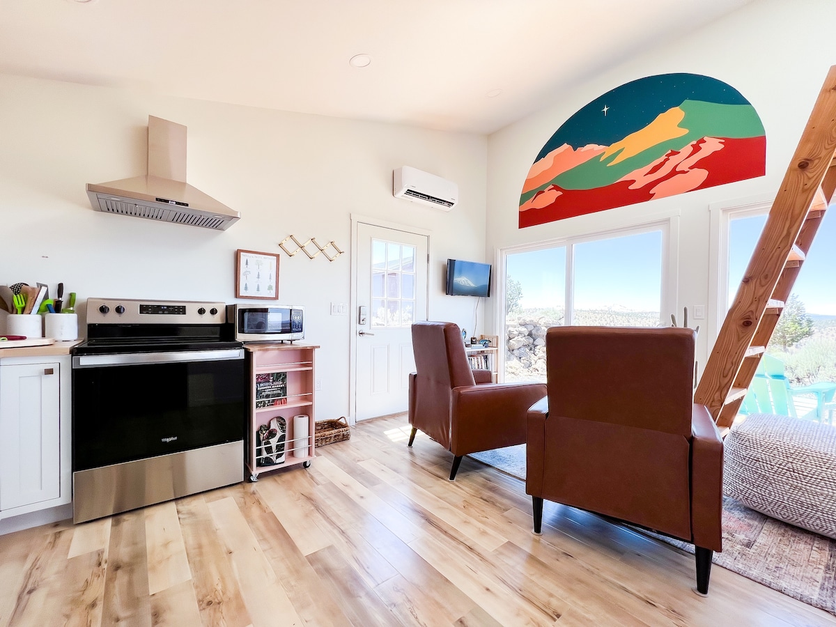 Unique Tiny Cabin w/Stargazing, Mountains, & River Houses for Rent in