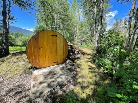 Glamp Stargazer Tube Tent by Glacier National Park